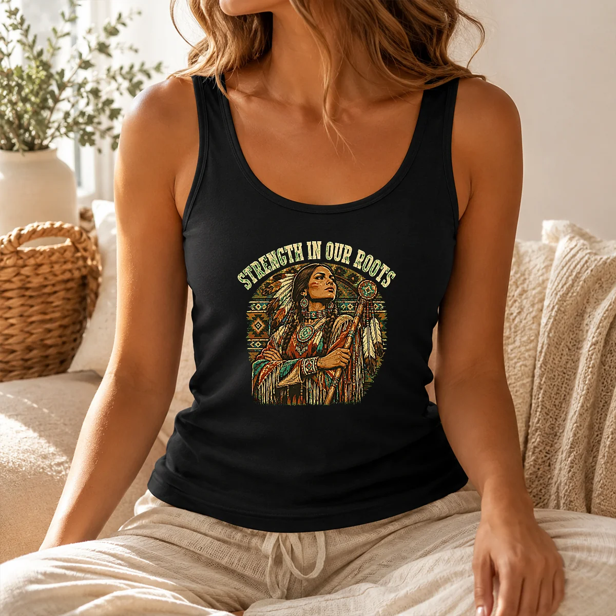 Happy Hot Indigenous Peoples Day Vintage Pride Shirt - Image 3