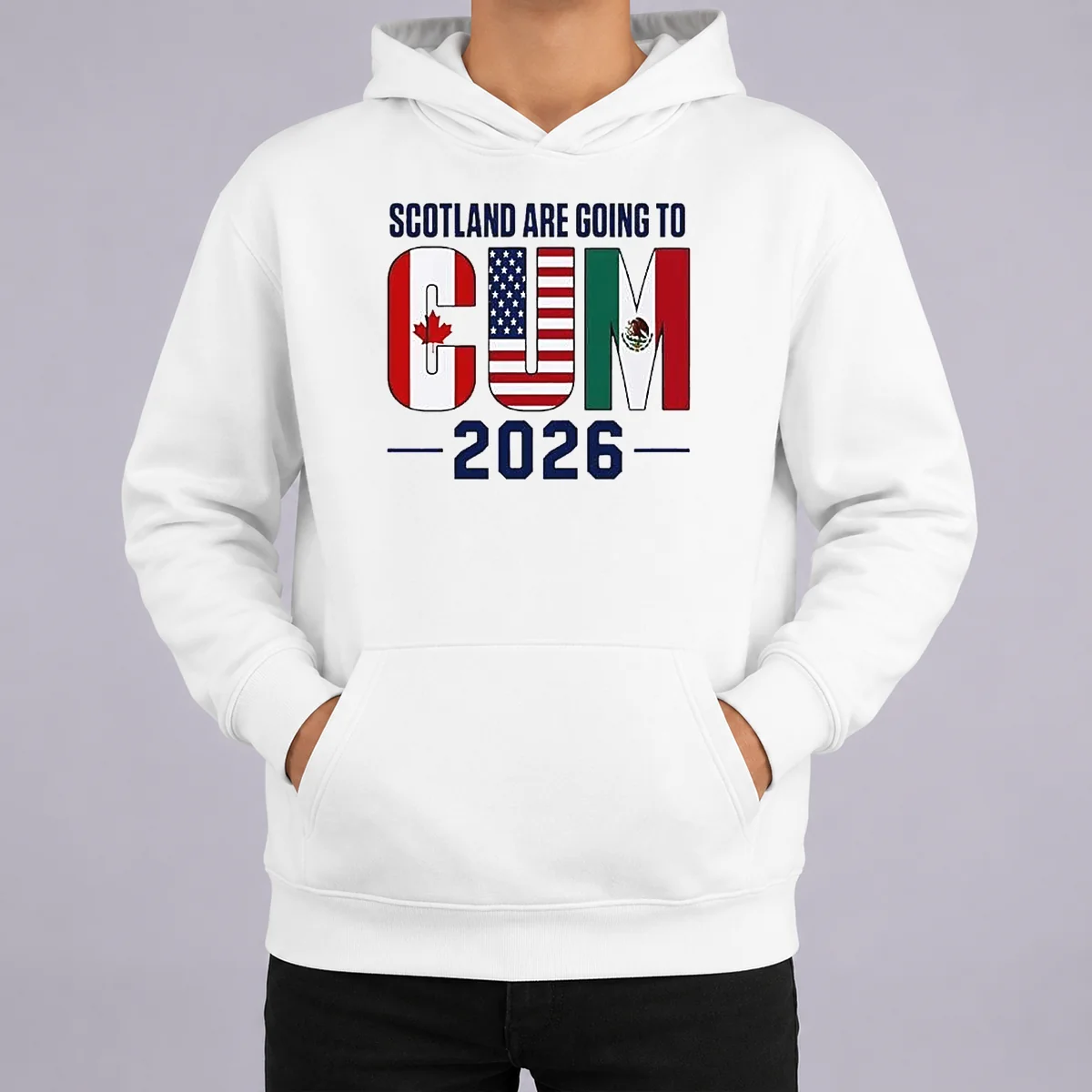 Official Scotland Are Going To Cum 2026 Soccer Shirt - Image 5