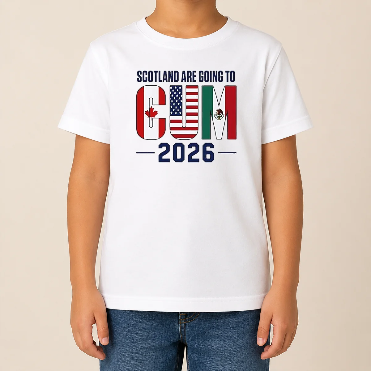 Official Scotland Are Going To Cum 2026 Soccer Shirt - Image 9