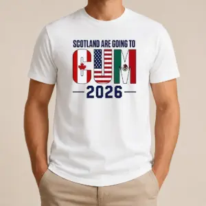Official Scotland Are Going To Cum 2026 Soccer Shirt