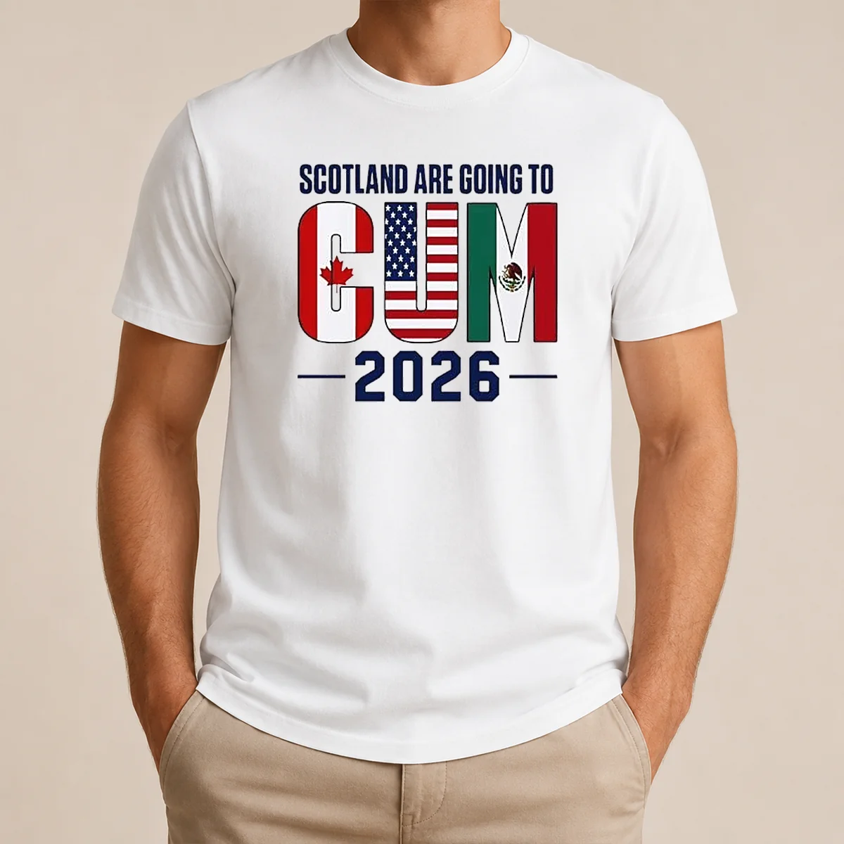 Official Scotland Are Going To Cum 2026 Soccer Shirt