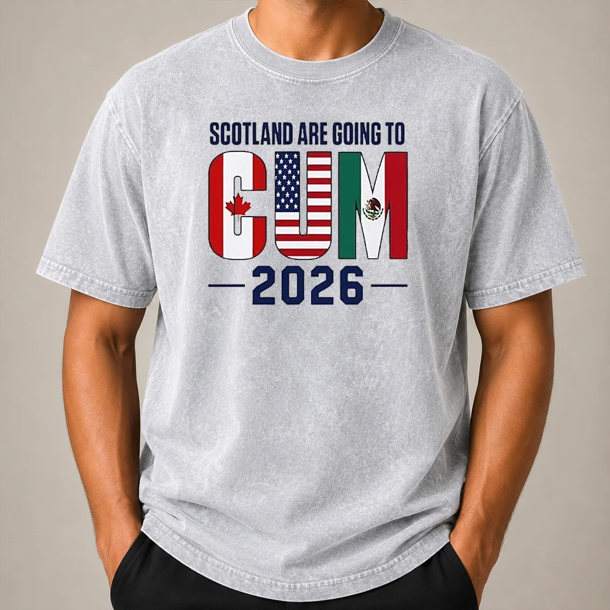 Official Scotland Are Going To Cum 2026 Soccer Shirt - Image 8