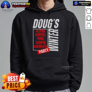 Alternative view of Premium Dougs Winter Party February T-Shirt