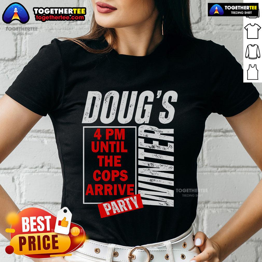 Premium Dougs Winter Party February T-Shirt - Image 3