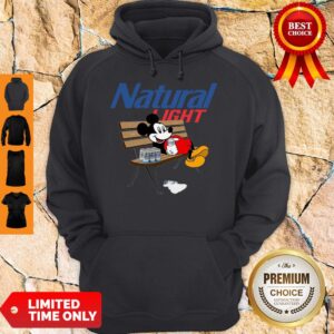 Alternative view of Hot Mickey Mouse Drink Natural Light Shirt