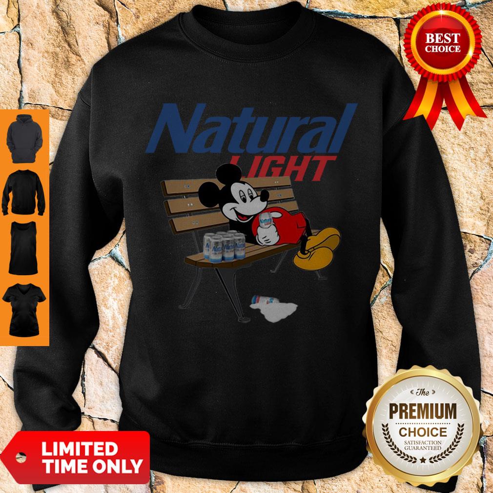 Hot Mickey Mouse Drink Natural Light Shirt - Image 3