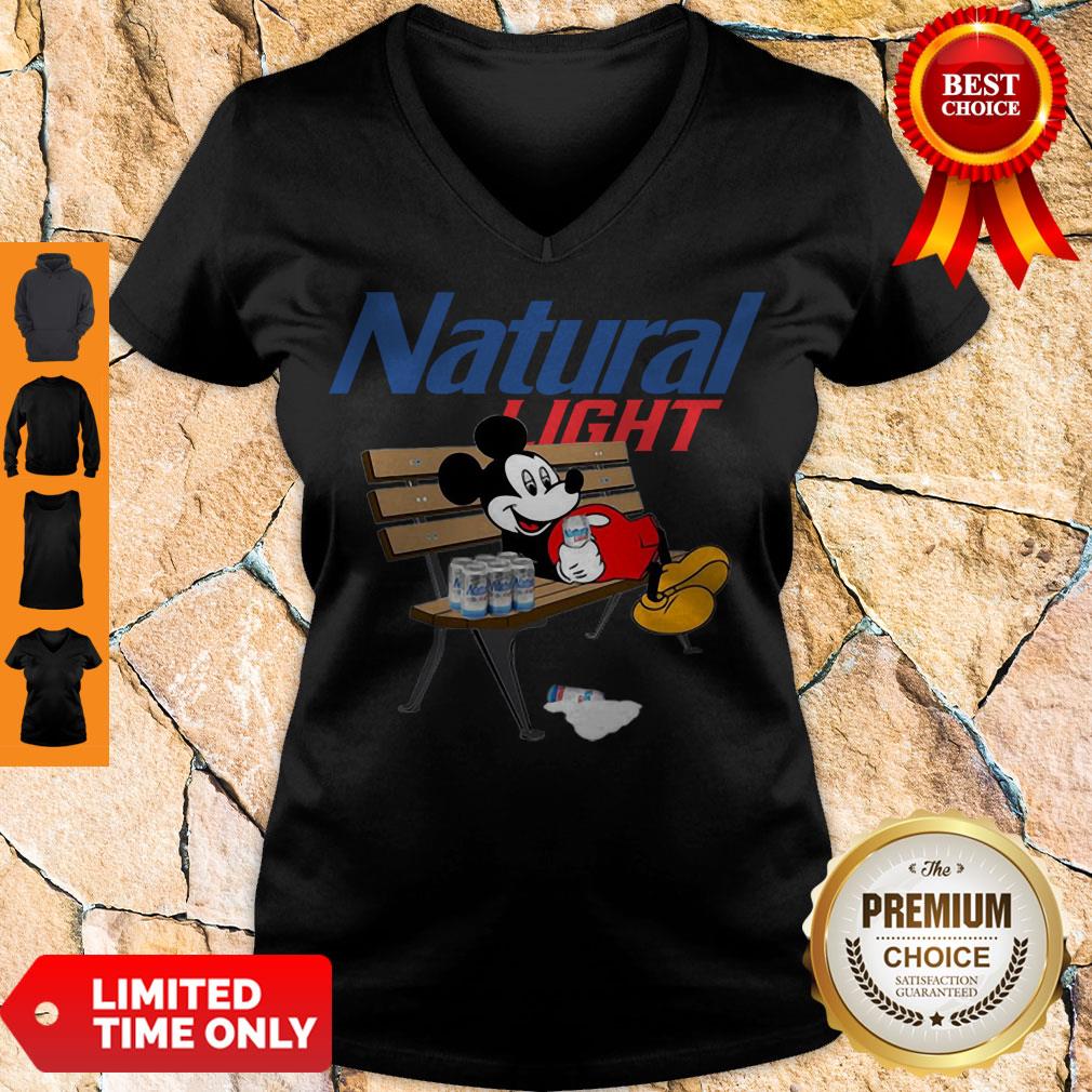 Hot Mickey Mouse Drink Natural Light Shirt - Image 5