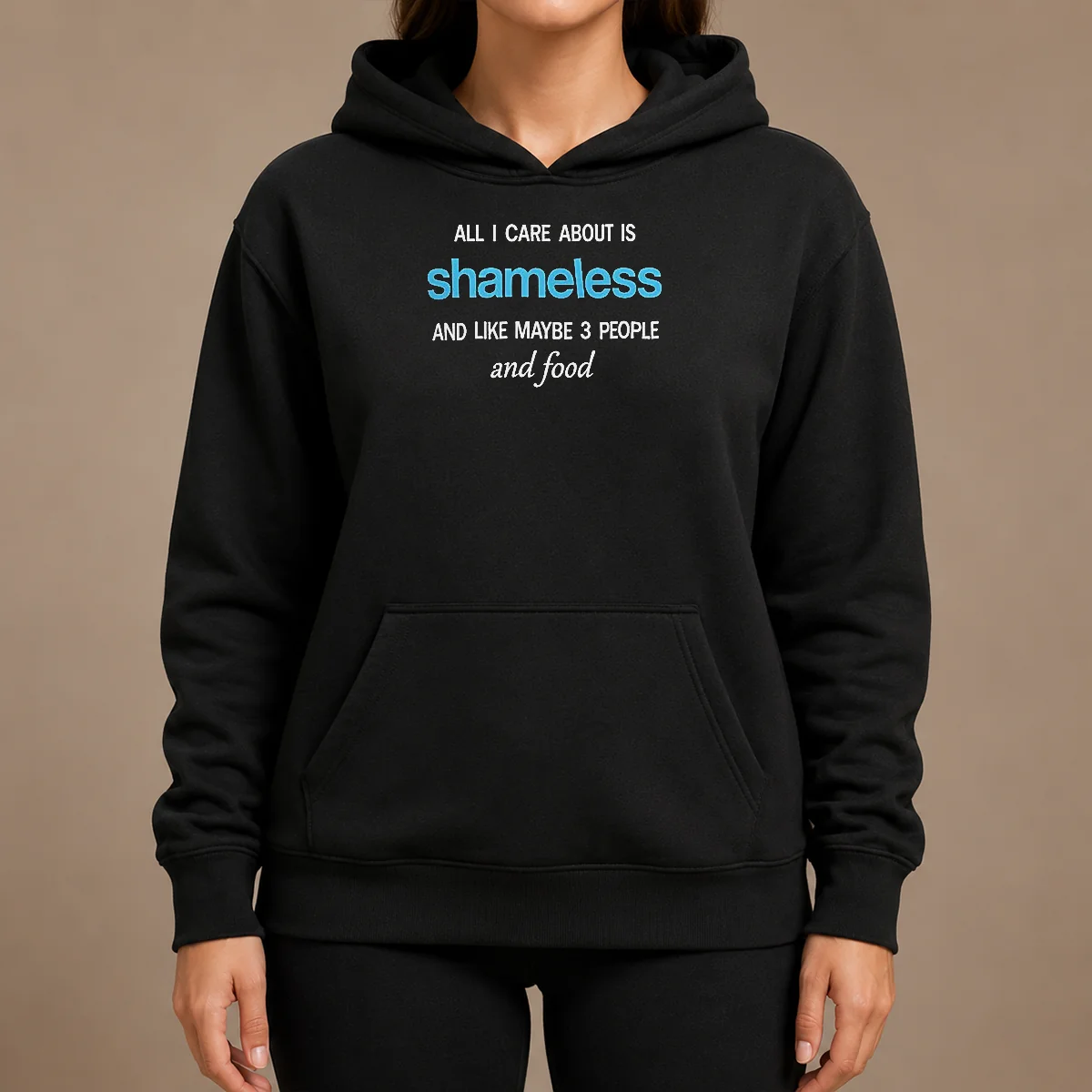 Pretty All I Care About Is Shameless And Like Maybe 3 People And Food Shirt - Image 5