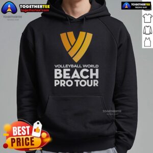 Alternative view of Official Volleyball World Beach Pro Tour T-Shirt