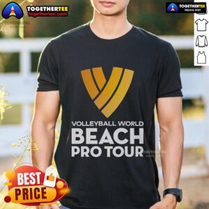 Official Volleyball World Beach Pro Tour T-Shirt