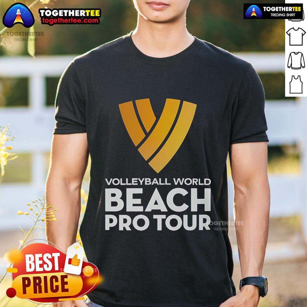 Official Volleyball World Beach Pro Tour T-Shirt