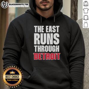 Alternative view of Awesome Detroit Pistons The East Runs Through T-Shirt