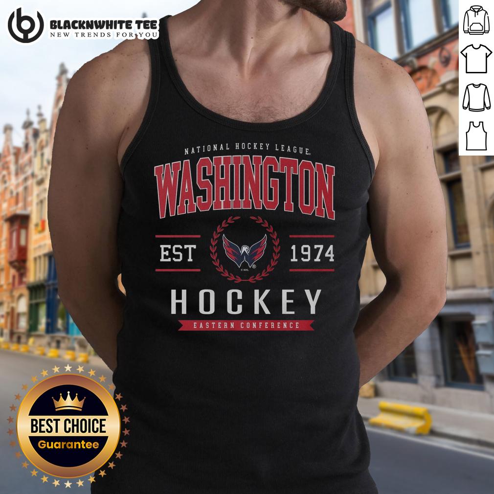 Official Washington Capitals Hockey Legacy Crest T-Shirt - Image 4
