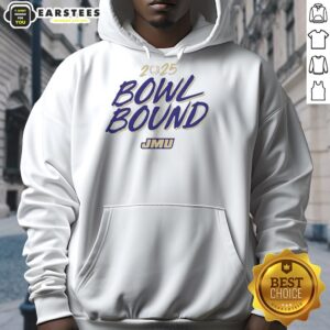 Alternative view of Nice James Madison Dukes Bowl Bound 2025 T-Shirt