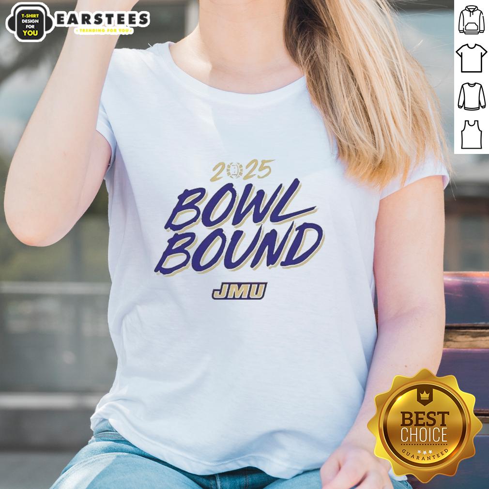 Nice James Madison Dukes Bowl Bound 2025 T-Shirt - Image 3