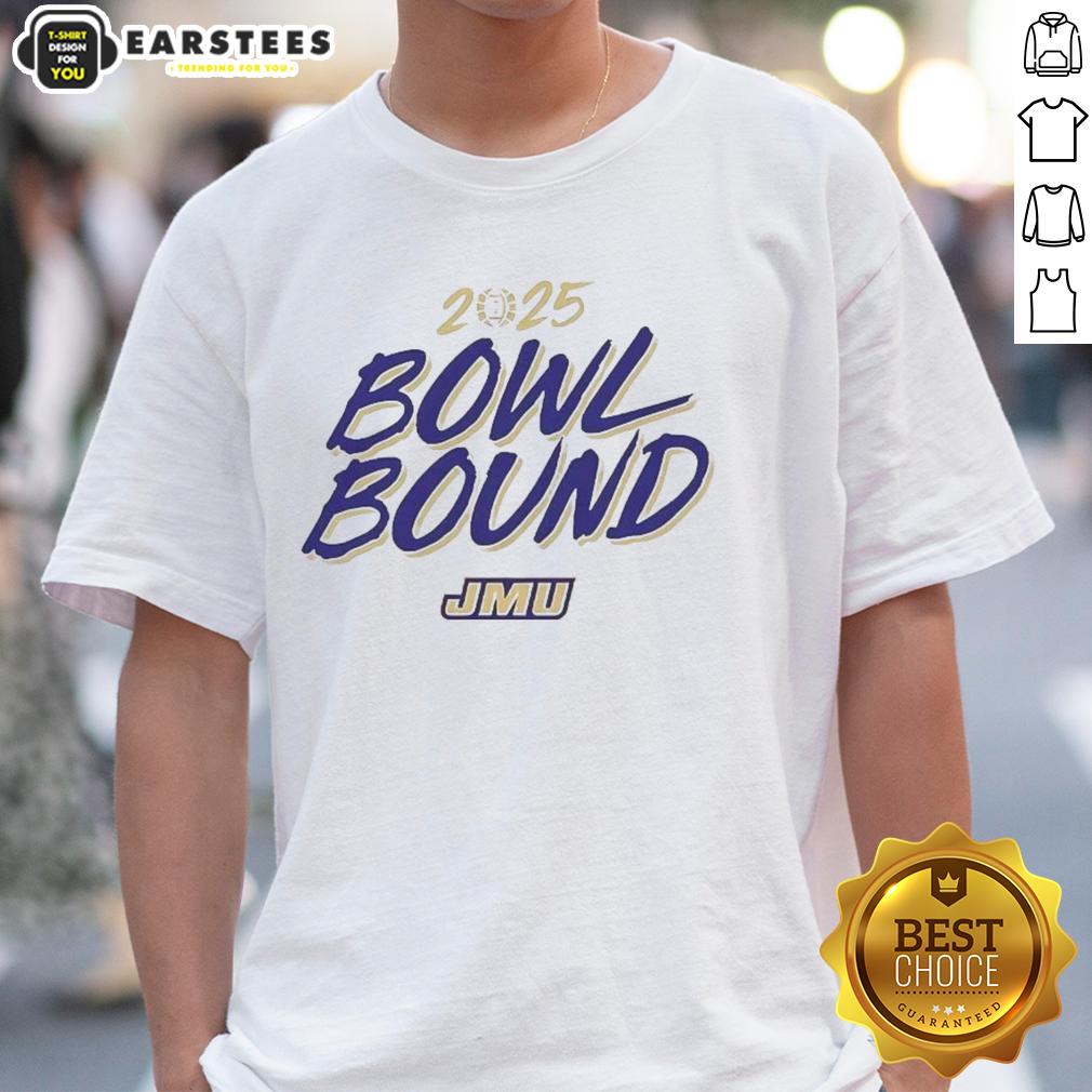 Nice James Madison Dukes Bowl Bound 2025 T-Shirt