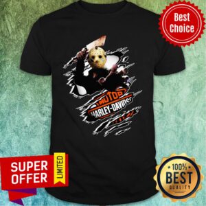 Jason Voorhees Motor Harley Davidson Blood Inside Me Shirt