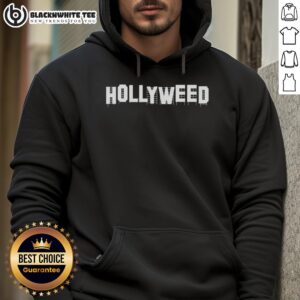 Alternative view of Awesome Hollyweed Hollywood Sign Parody T-Shirt
