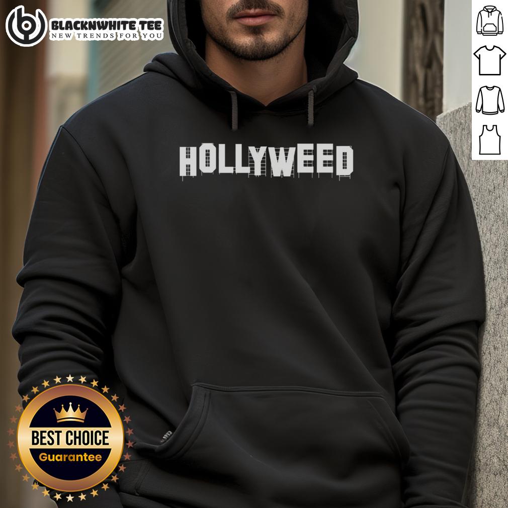 Awesome Hollyweed Hollywood Sign Parody T-Shirt - Image 2