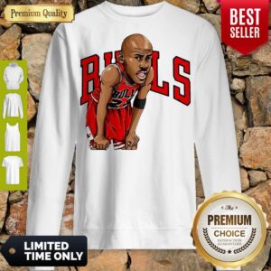 Alternative view of Michael Jordan Chicago Bulls Number 23 Shirt