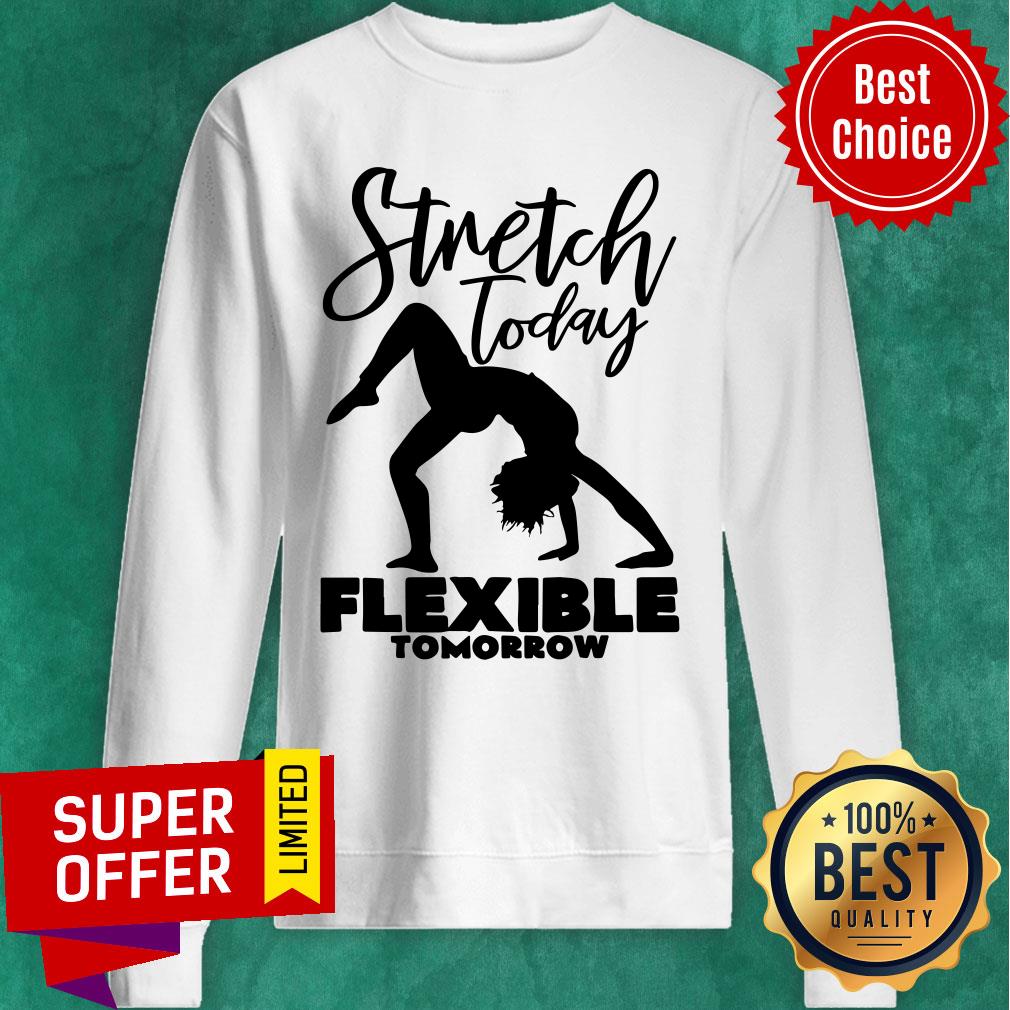 Stretch Today Flexible Tomorrow Yoga Shirt - Image 4