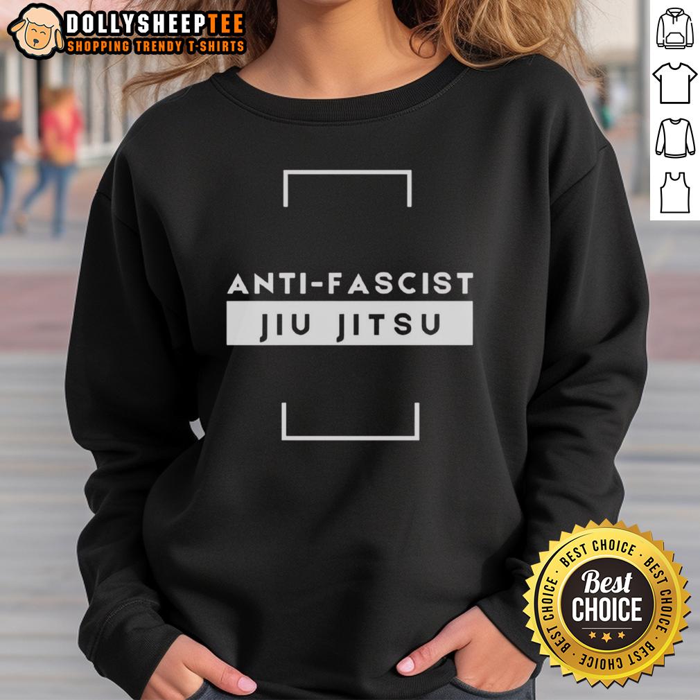 Premium Anti Fascist Jiu Jitsu T-Shirt - Image 5