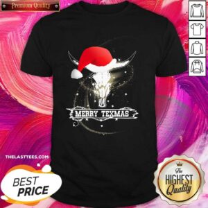Perfect Merry Texmas Skull Cow Christmas Shirt