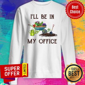 Alternative view of Premium I'll Be In My Office Gardener Shirt