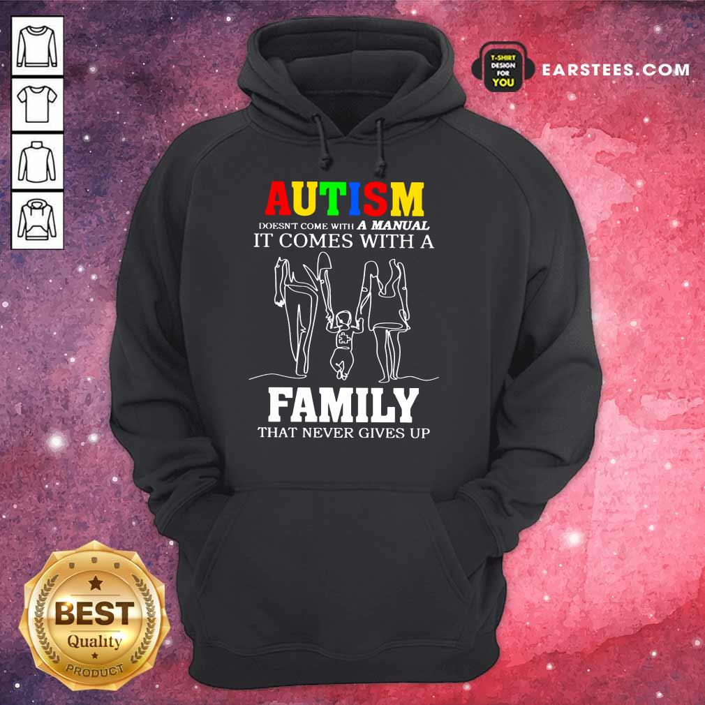 Fantastic Autism A Manual Family Shirt - Image 4