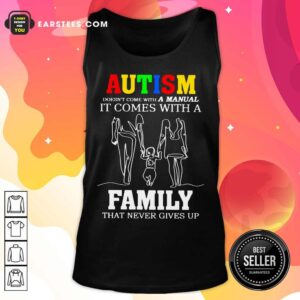 Alternative view of Fantastic Autism A Manual Family Shirt