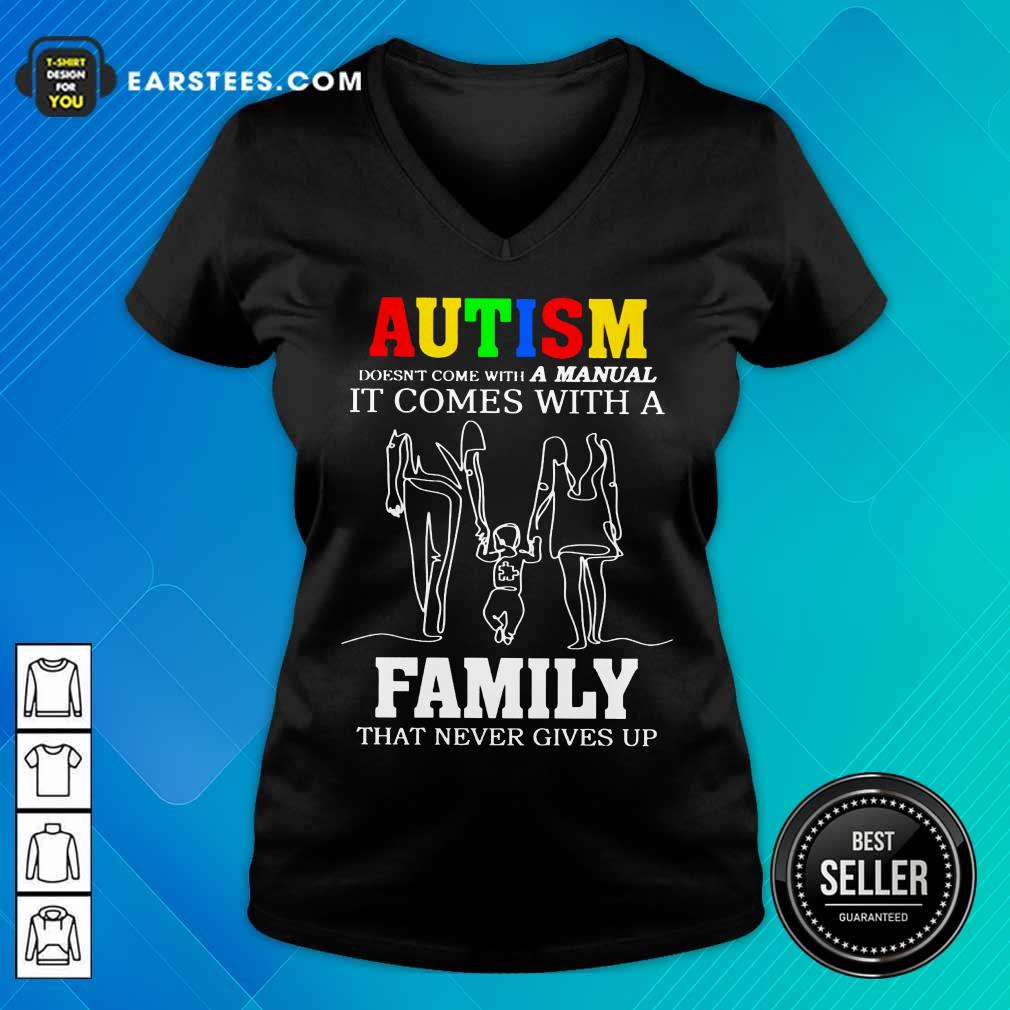 Fantastic Autism A Manual Family Shirt - Image 5
