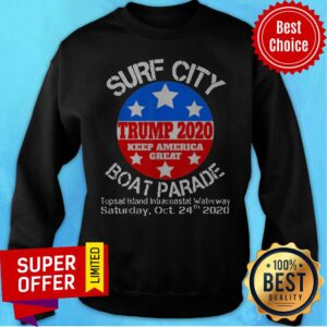Alternative view of Official Surf City Trump Boat Parade Shirt