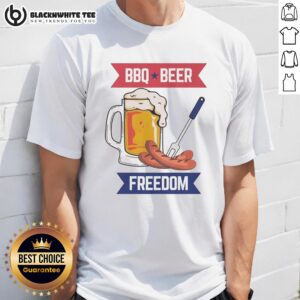 Good BBQ And Beer Freedom T-Shirt