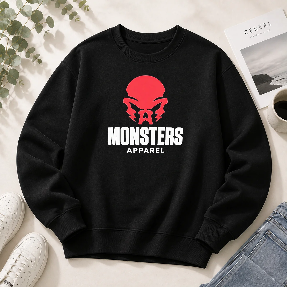Pretty Monsters Logo Streetwear Shirt - Image 3
