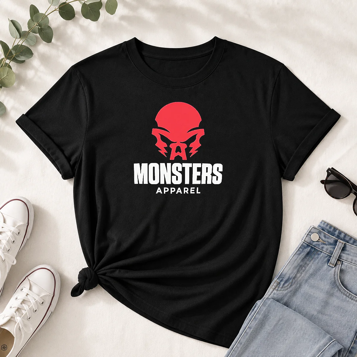 Pretty Monsters Logo Streetwear Shirt