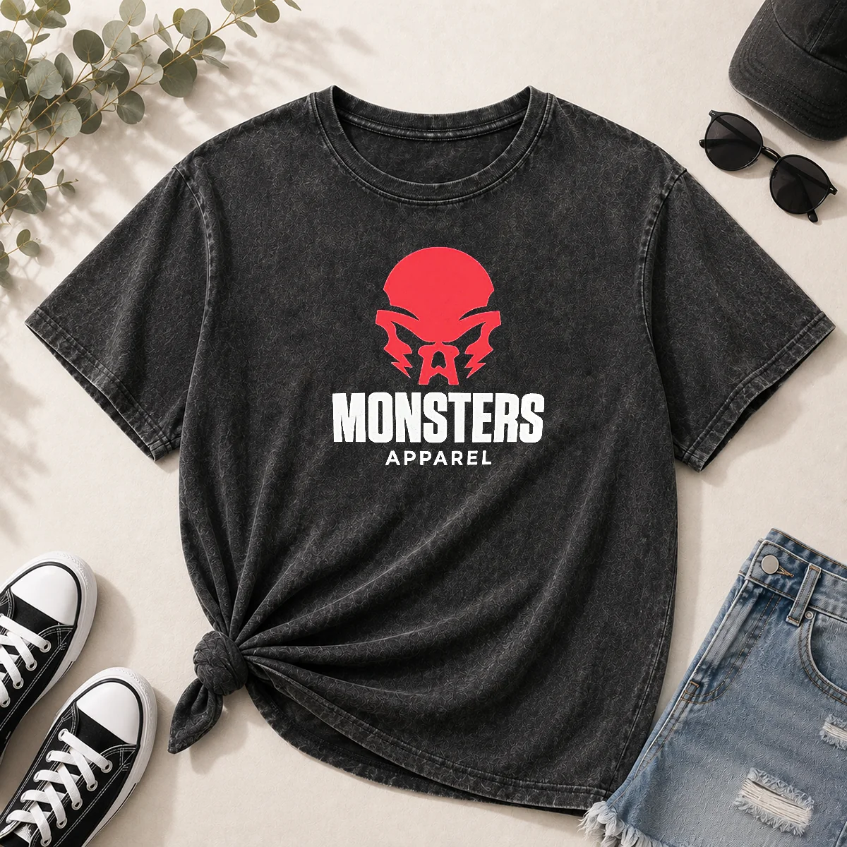 Pretty Monsters Logo Streetwear Shirt - Image 6