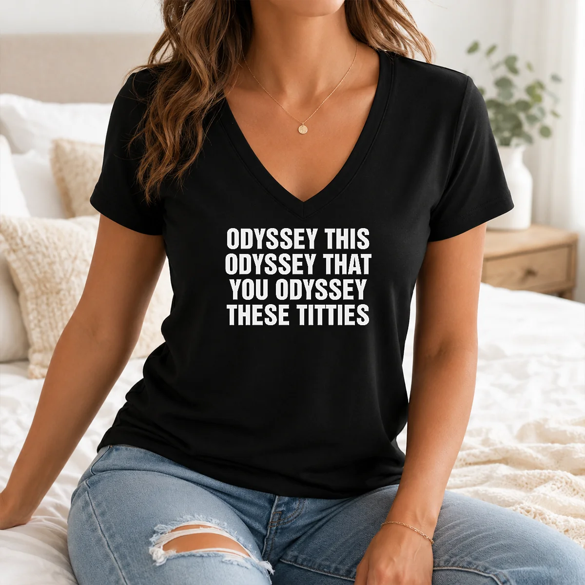 Pretty Odyssey This Odyssey That You Odyssey These Titties Shirt - Image 2