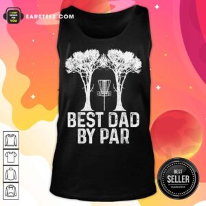 Alternative view of Top Best Dad By Par Disc Golf Shirt