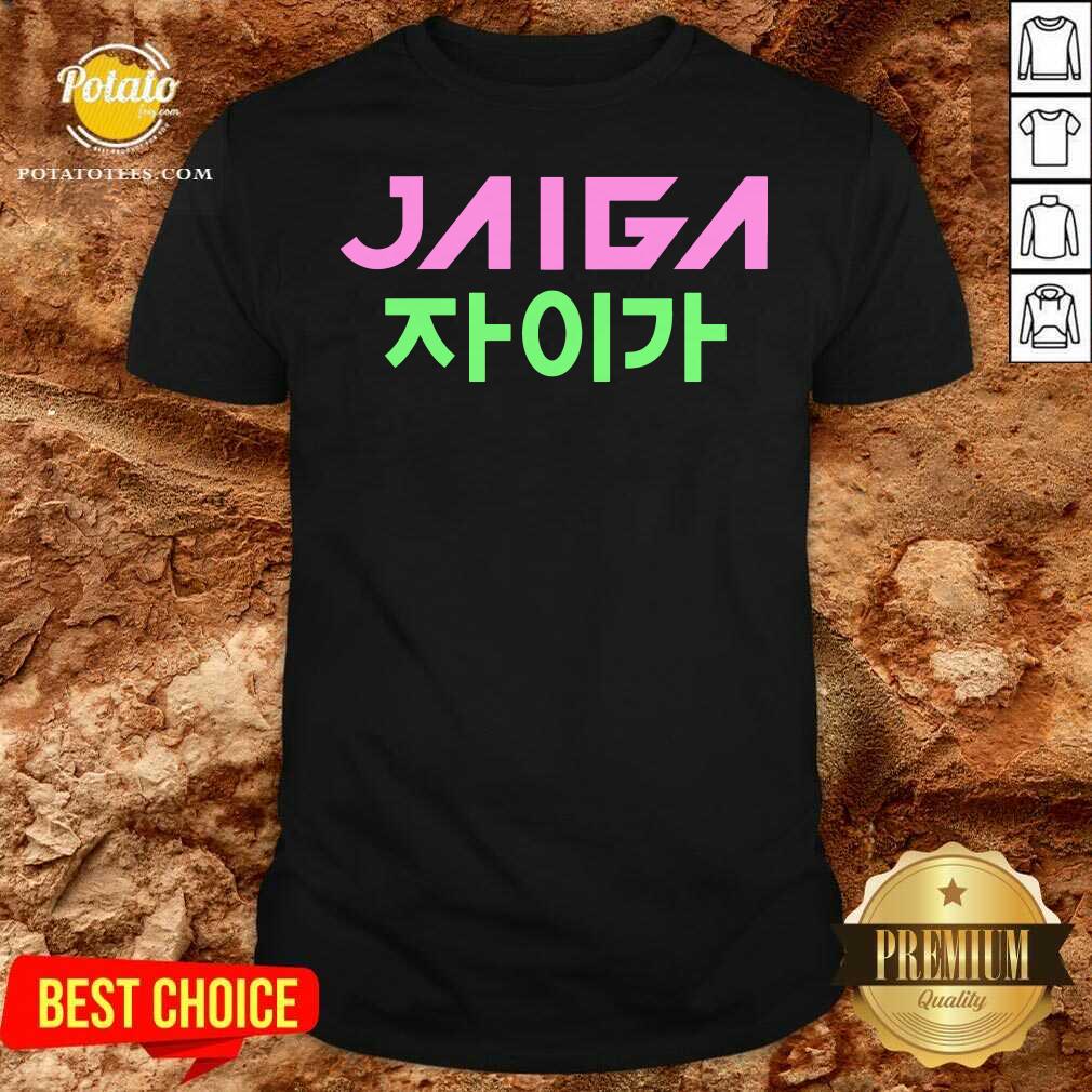 Original Jaiga Korean Themed With Globe Shirt