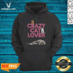 Alternative view of Premium Crazy Cat Lover Shirt