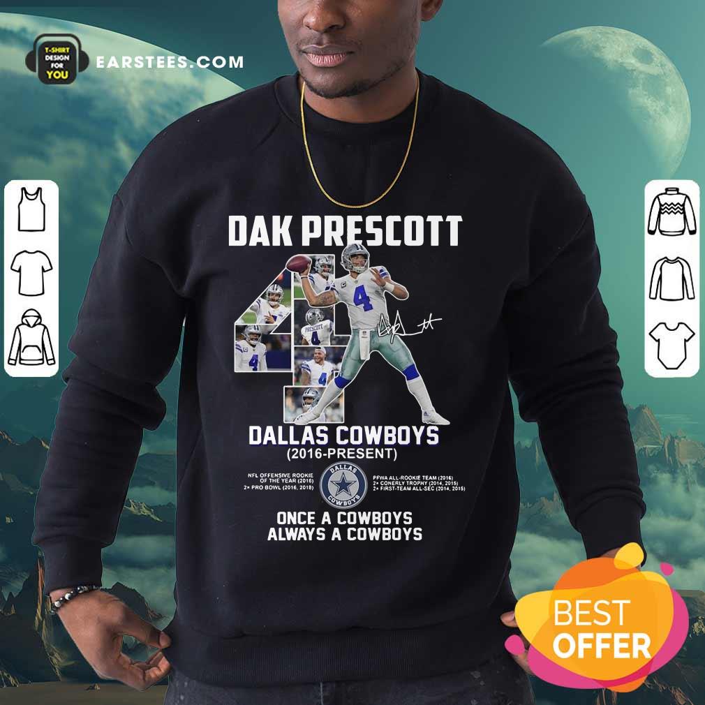 Hot Dak Prescott 4 Dallas Cowboys 2016 Shirt - Image 3