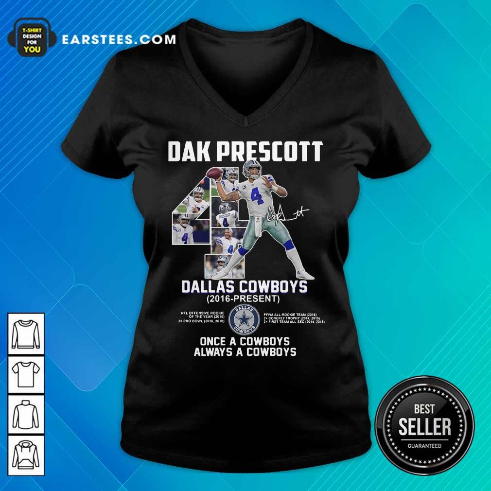 Hot Dak Prescott 4 Dallas Cowboys 2016 Shirt - Image 5