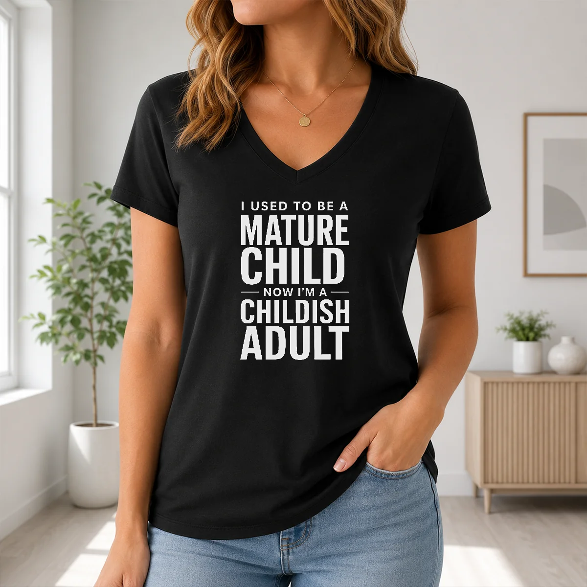 Pretty Mature Child Childish Adult Shirt - Image 2