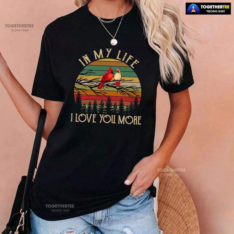 In My Life I Love You More Vintage T-Shirt - Image 3