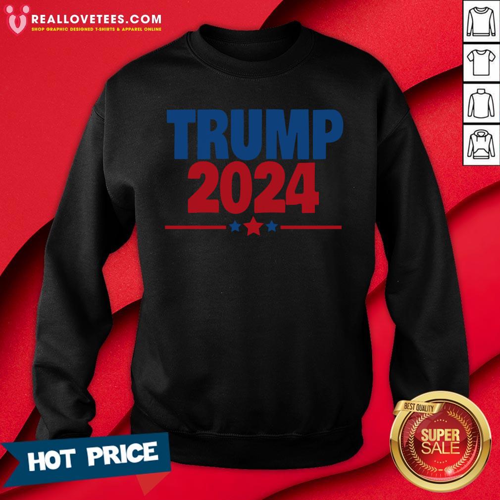 Awesome Trump 2024 Stars Election Shirt - Image 3