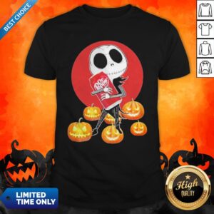 Jack Skellington Hug Dr Pepper Pumpkin Official Perfect Shirt