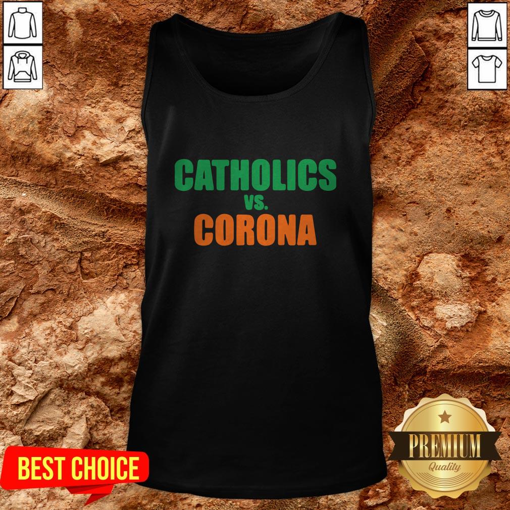 Perfect Catholics Vs Corona Shirt - Image 3