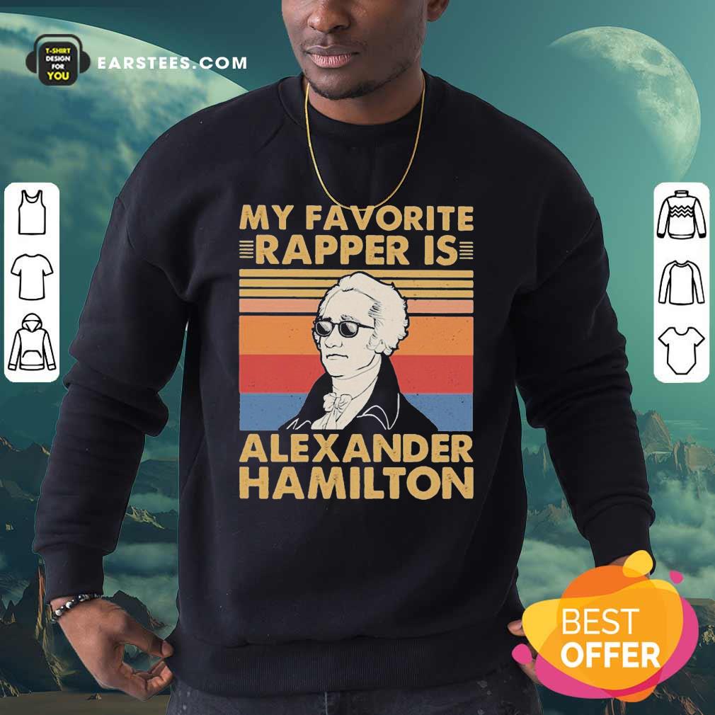 Premium My Favorite Rapper Is Alexander Hamilton Vintage Shirt - Image 5