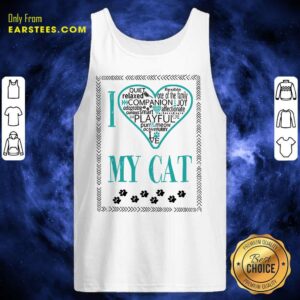 Alternative view of Excellent I Love My Cat Shirt