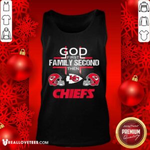 Alternative view of Sweet Kansas City Chiefs Cross God First Family Second Then Chiefs Shirt